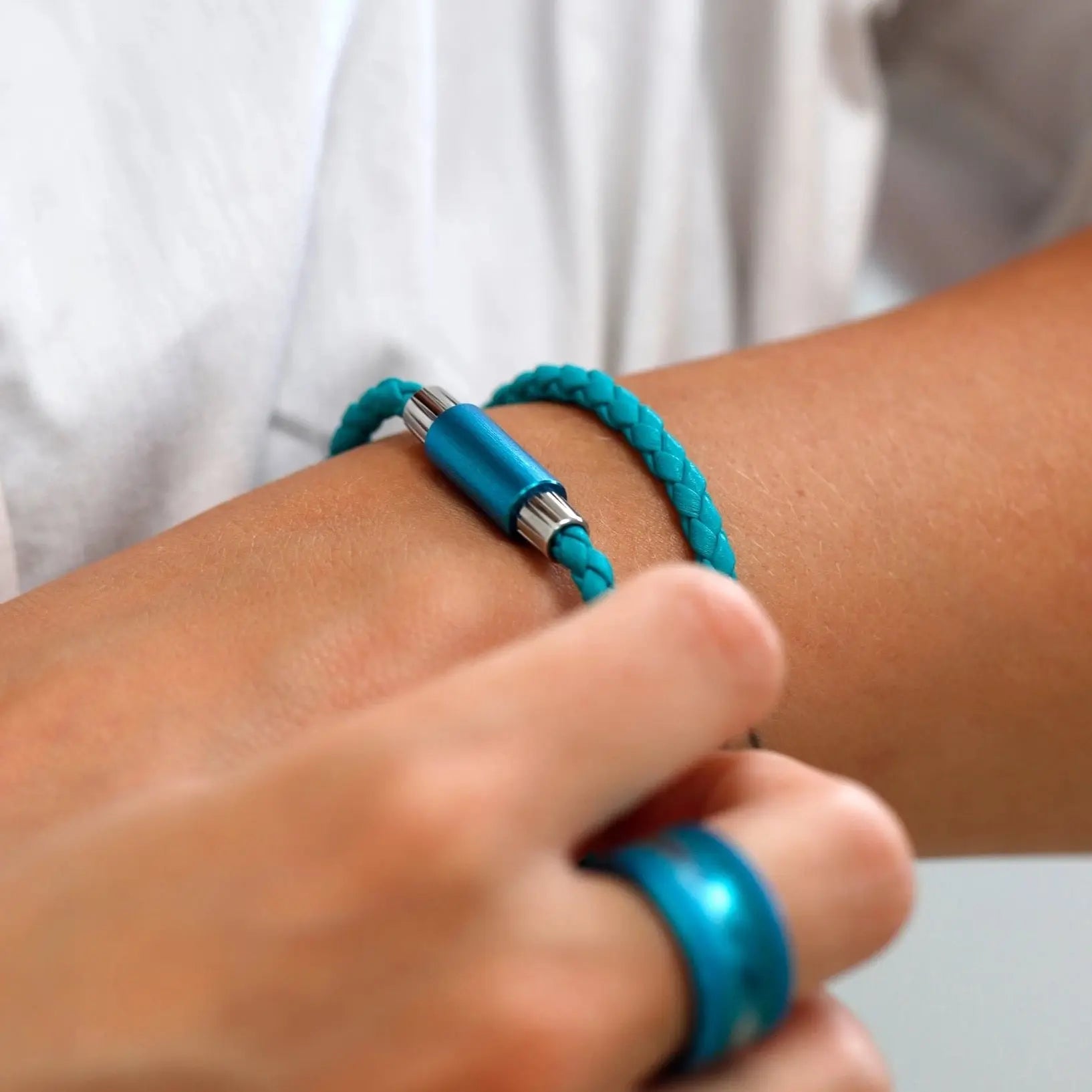 Perles Zanzibar Turquoise - perle interchangeable