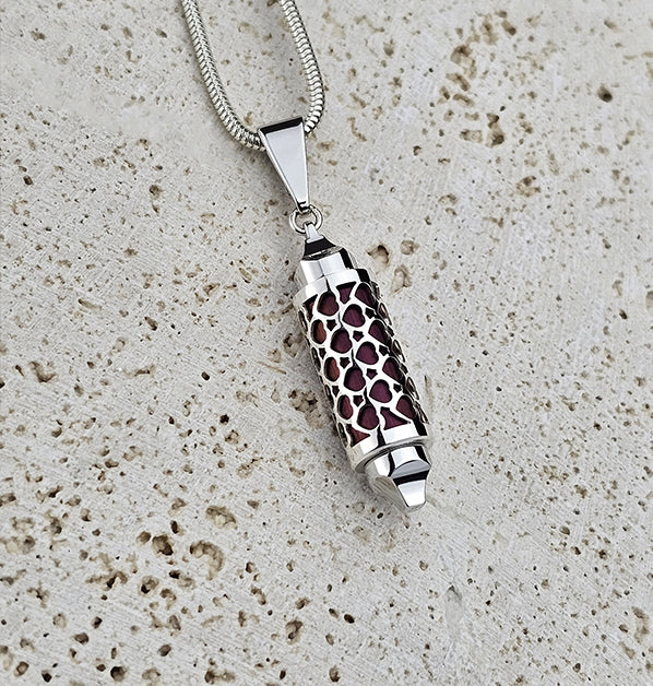 Coffret Pendentif & Perles Silhouette d'Argent