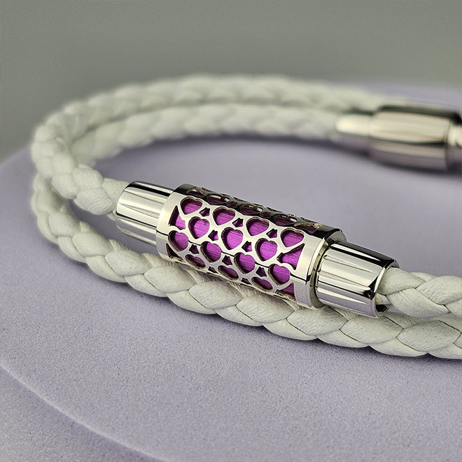 Perles Silhouette d'Argent, Édition Coeur/Love - Perle interchangeable