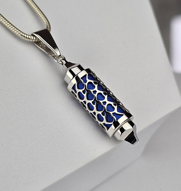 Coffret Pendentif & Perles Silhouette d'Argent