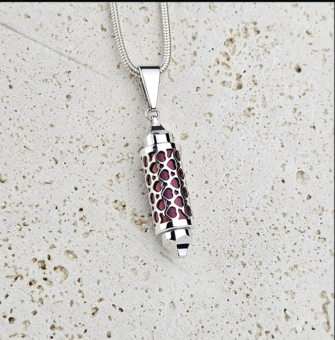 Coffret Pendentif & Perles Silhouette d'Argent