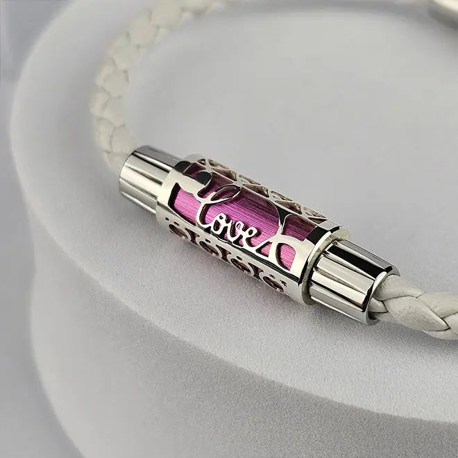 Perles Silhouette d'Argent, Édition Coeur/Love - Perle interchangeable