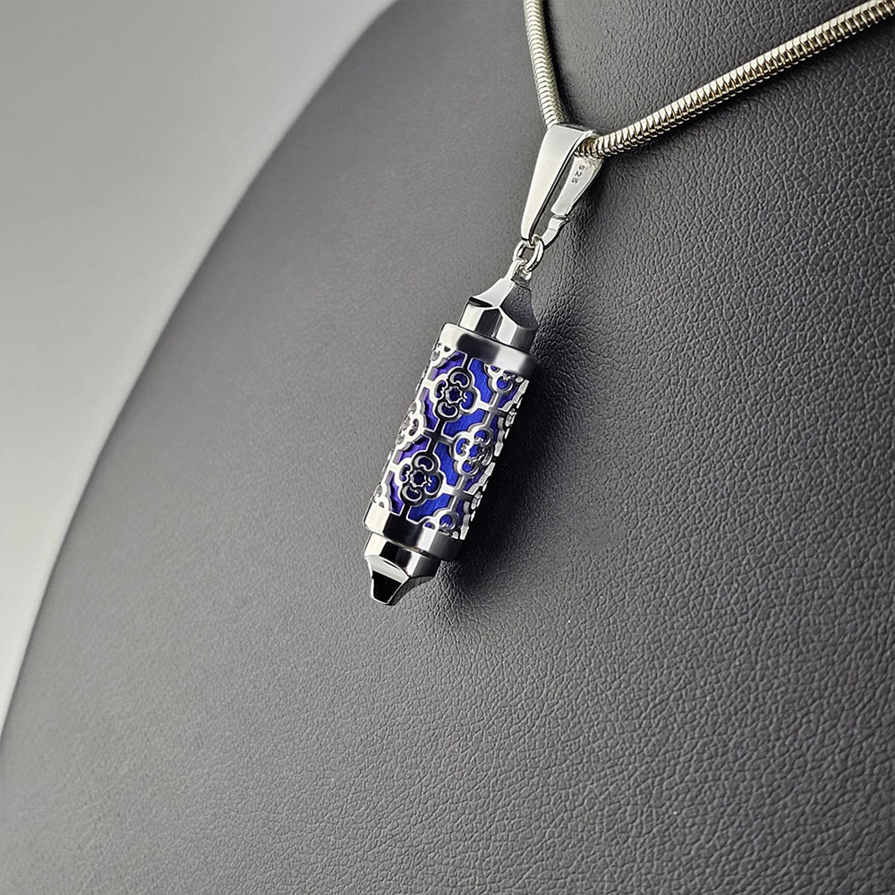 Coffret Pendentif & Perles Silhouette d'Argent