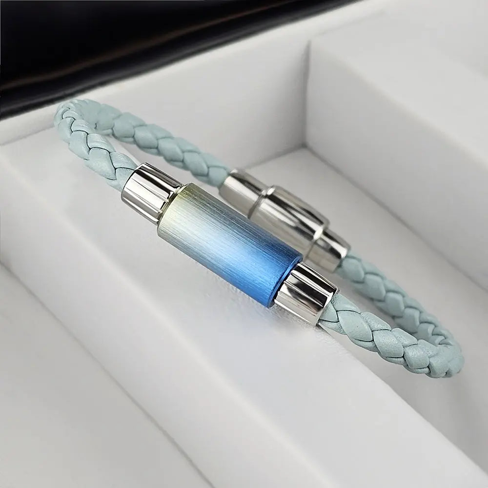 Coffret ❄️💫 Bleu Boréal 🤍💙 - bijou interchangeable