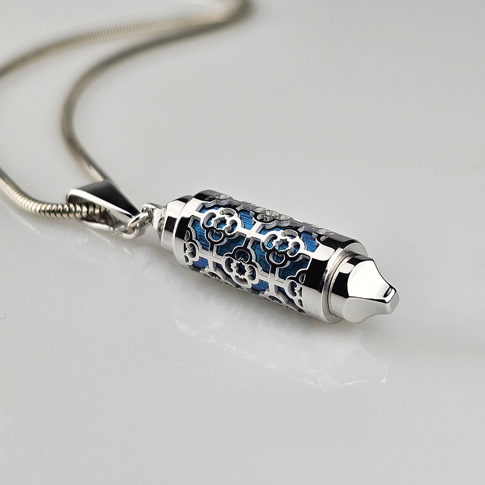 Coffret Pendentif & Perles Silhouette d'Argent