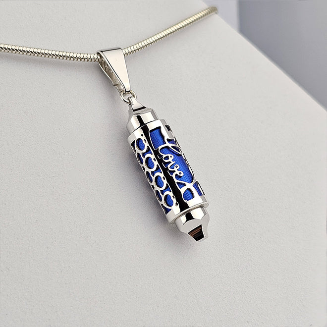 Coffret Pendentif & Perles Silhouette d'Argent