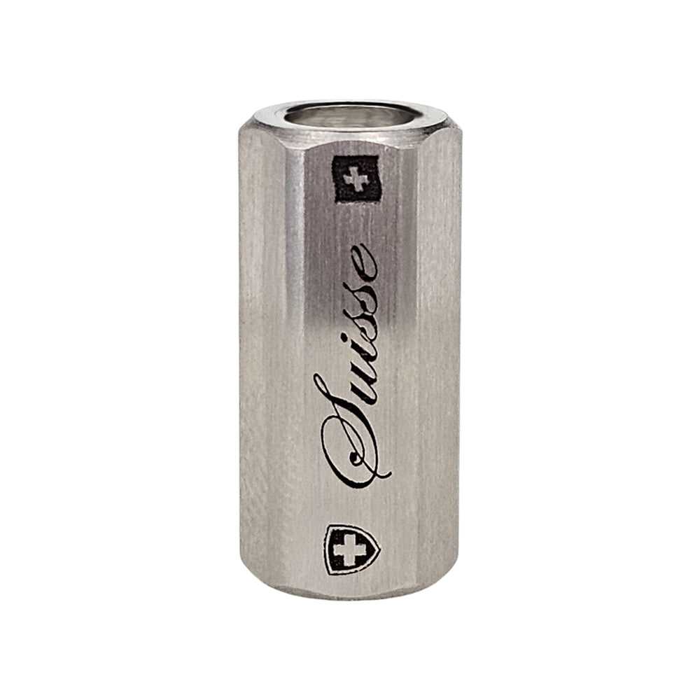 Perles 🇨🇭 SUISSE – Hexa 316L (édition gravée 3 faces) - perle interchangeable