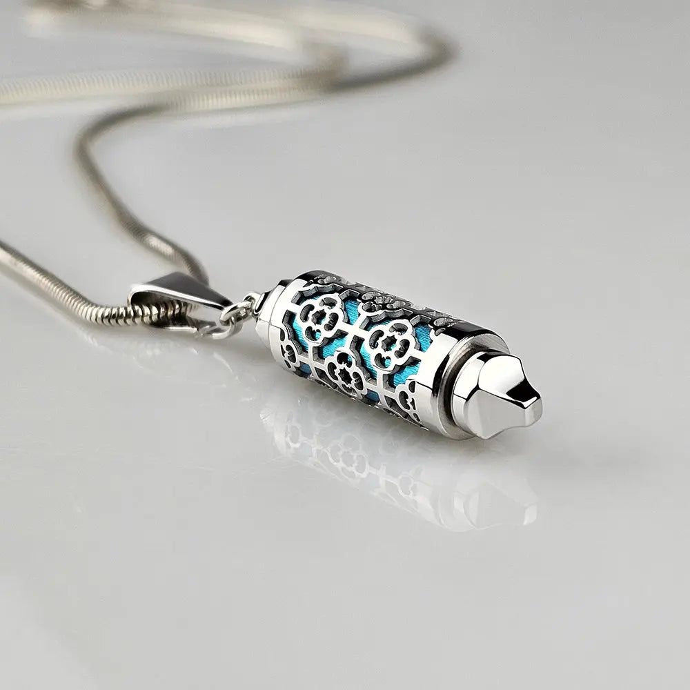 Coffret Pendentif & Perles Silhouette d'Argent - Bijou Interchangeable