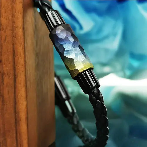 Perles Titanes Martelées - Perle interchangeable