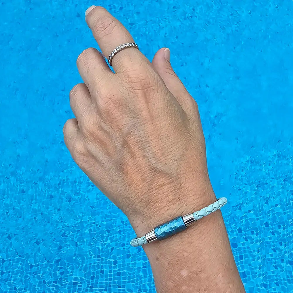 Perles Titanes Martelées - Perle interchangeable