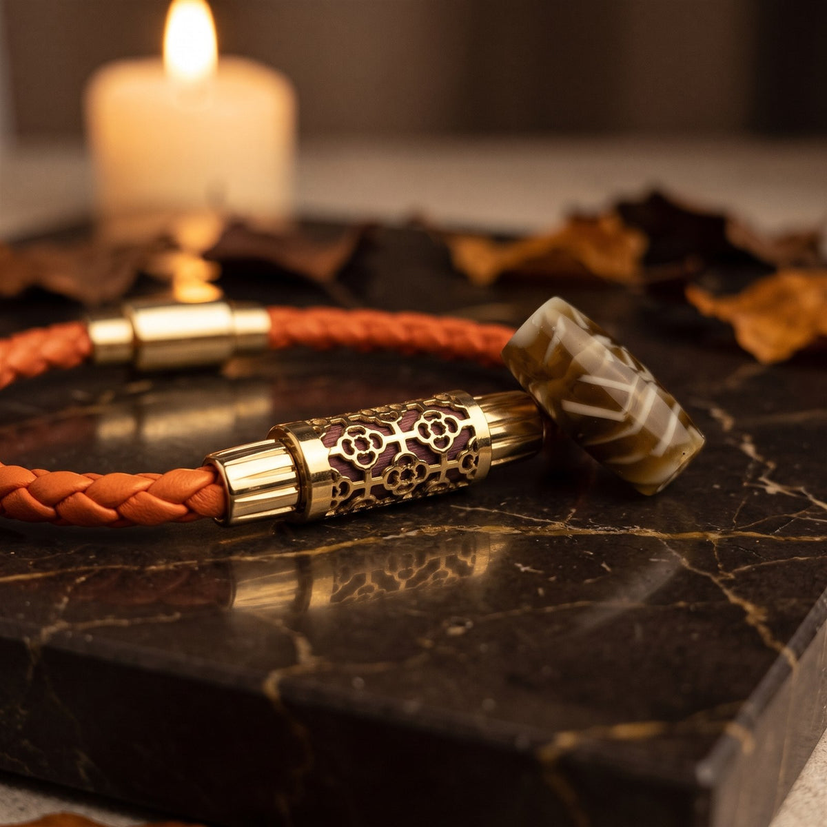 🎃 Orange is the new Gold – Coffret Halloween - Bijou Interchangeable