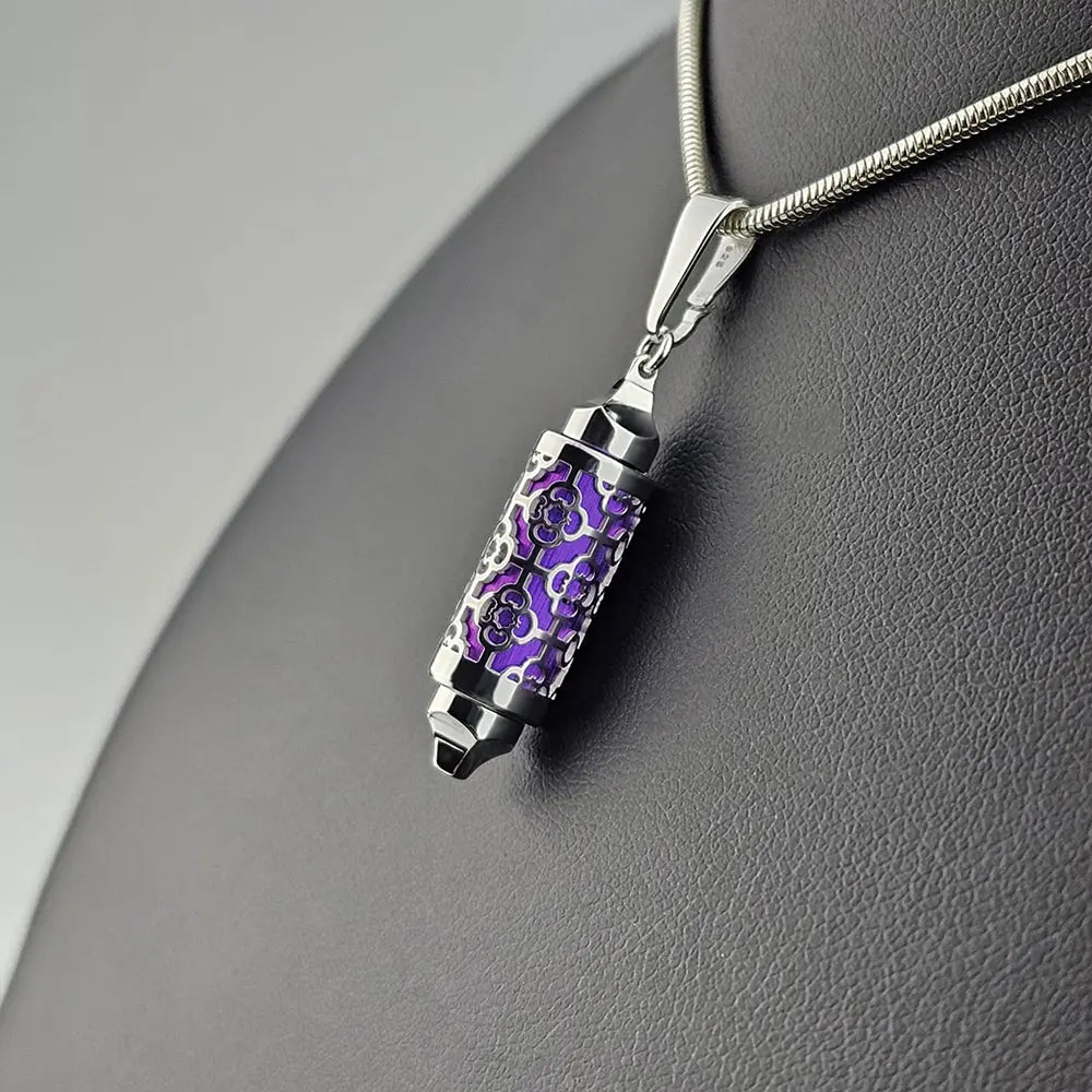 Coffret Pendentif & Perles Silhouette d'Argent - Bijou Interchangeable