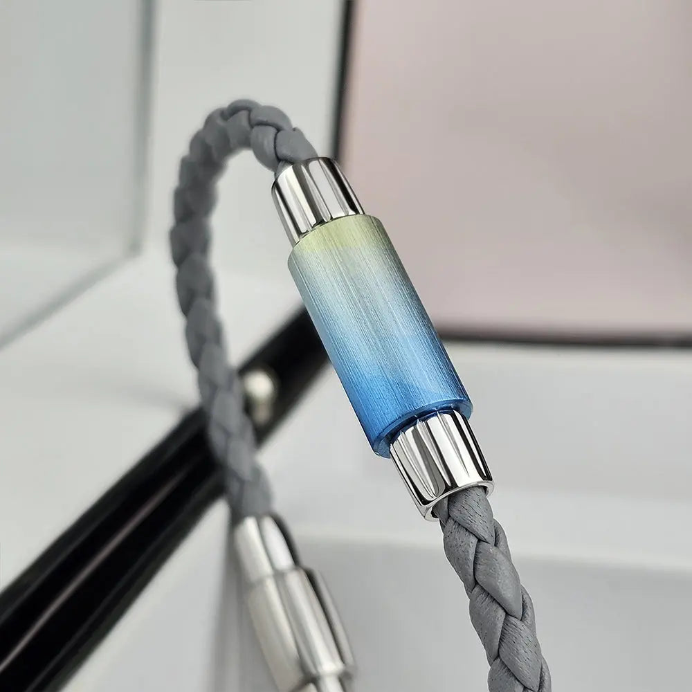 Coffret ❄️💫 Bleu Boréal 🤍💙 - bijou interchangeable