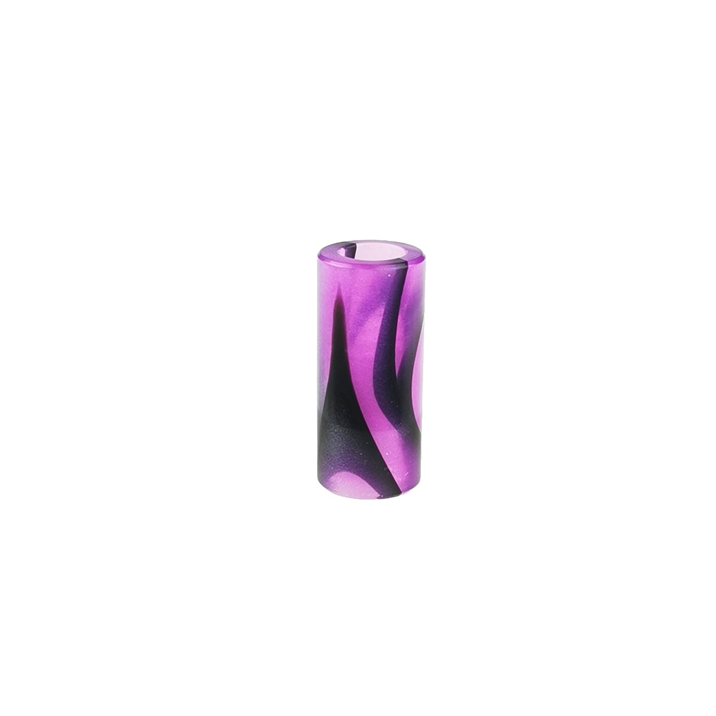Perles Acryliques Violet/Noir