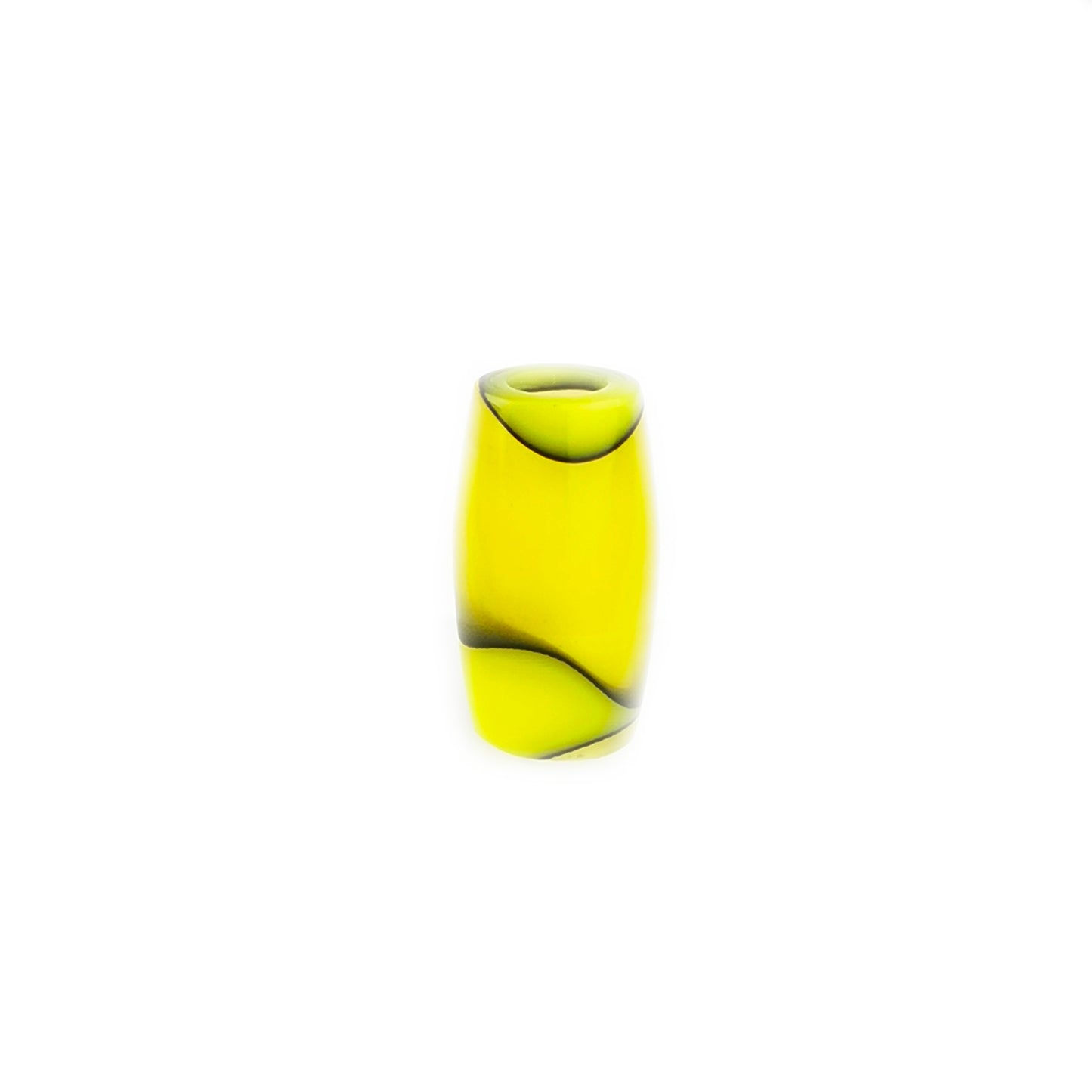 Perles Acryliques Jaune/Noir