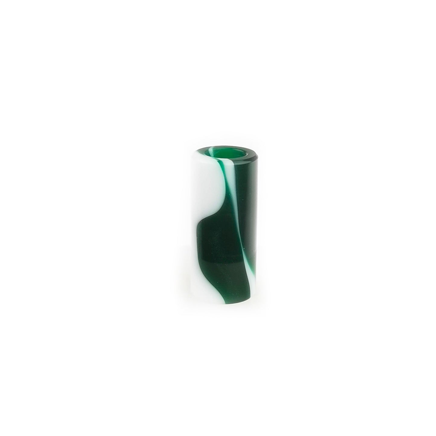 Perles Acryliques Vert/Blanc