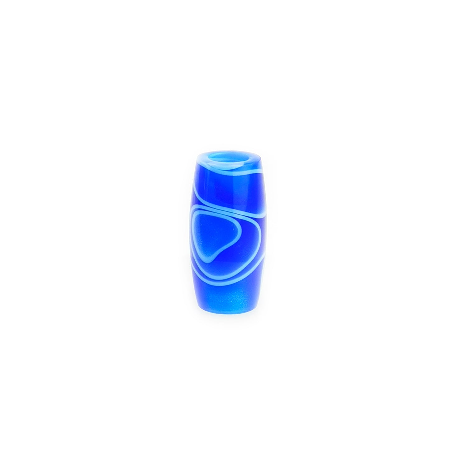 Perles Acryliques Bleu/Blanche