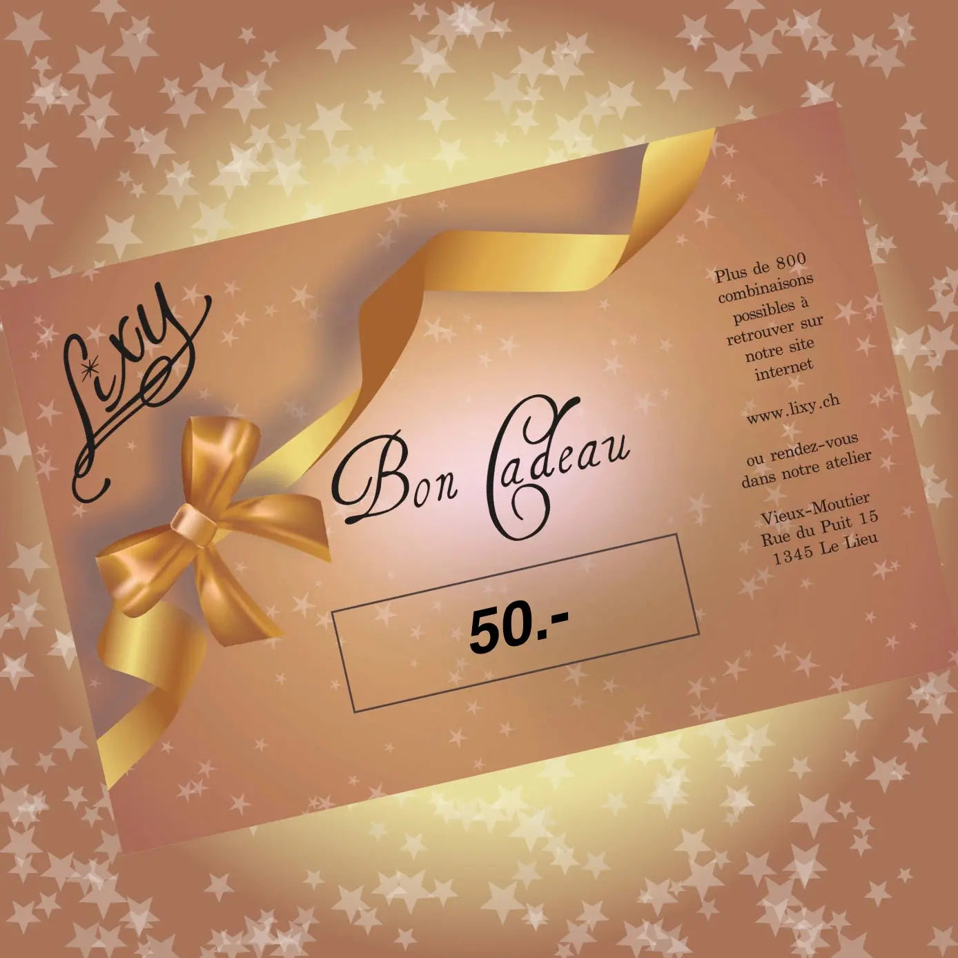Carte-Cadeau LIXY
