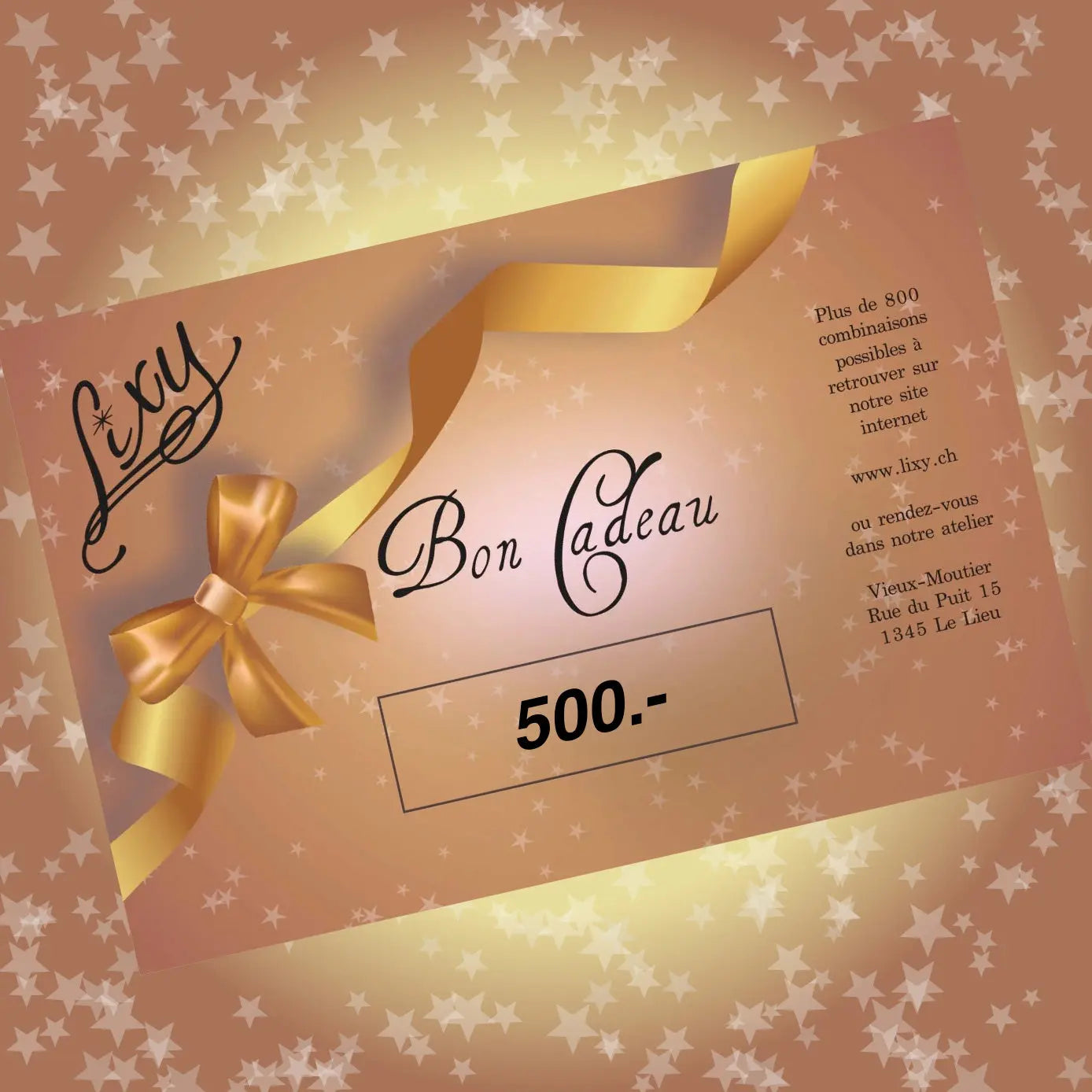 Carte-Cadeau LIXY
