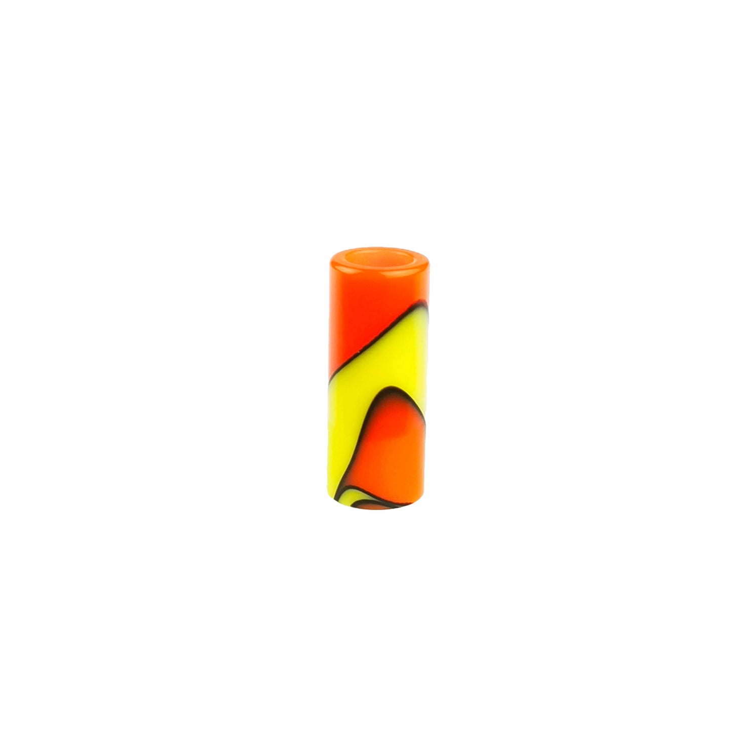 Perles Acryliques Orange/Jaune
