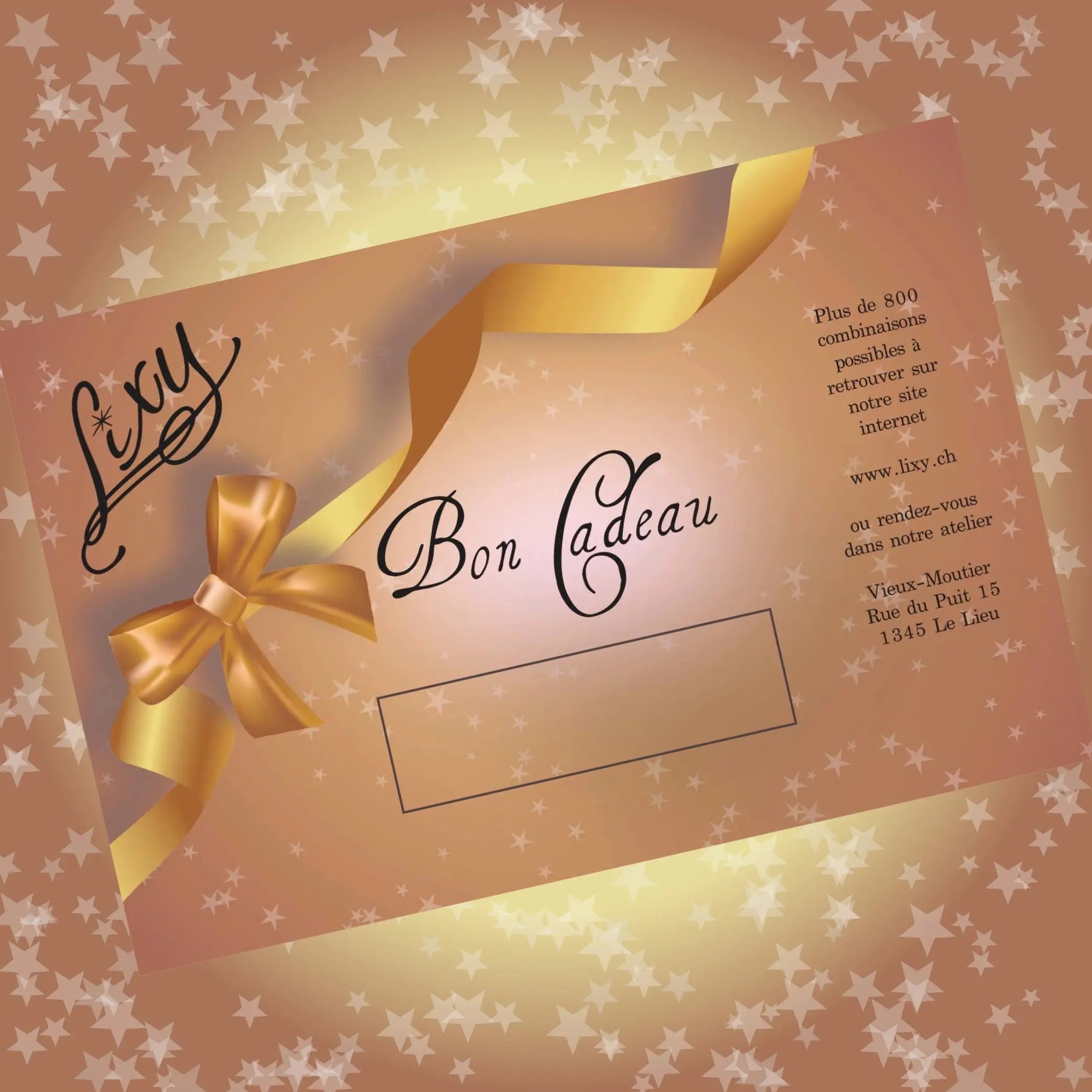Carte-Cadeau LIXY