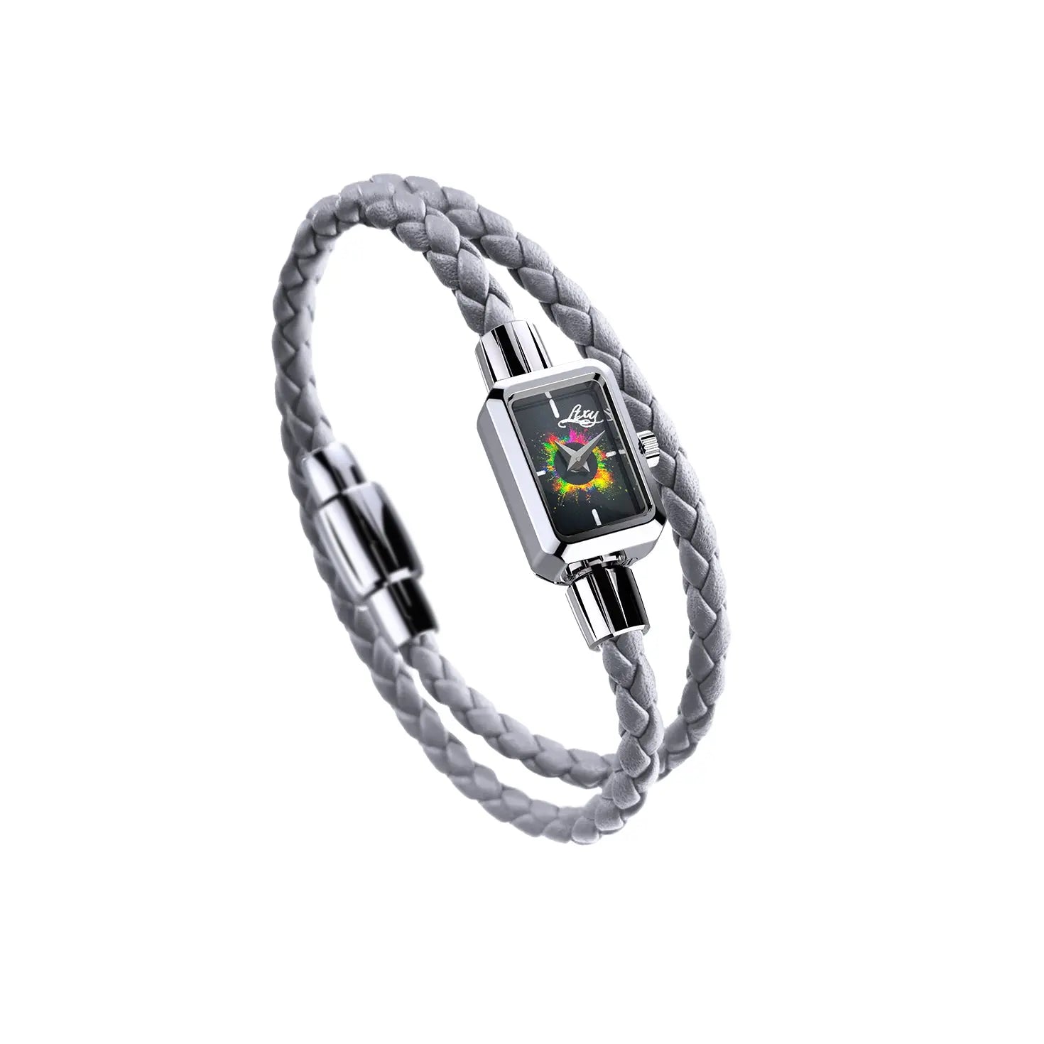 Coffret Princess / Gris Montre et Bracelet - Bijou interchangeable