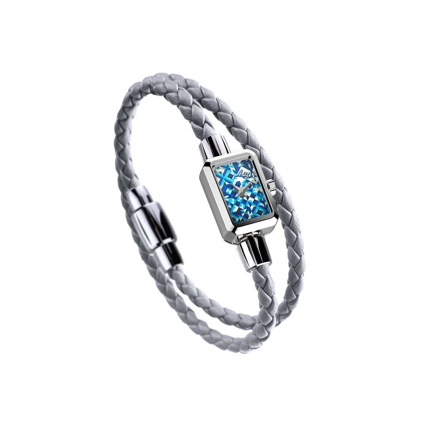 Coffret Princess / Gris Montre et Bracelet - Bijou interchangeable