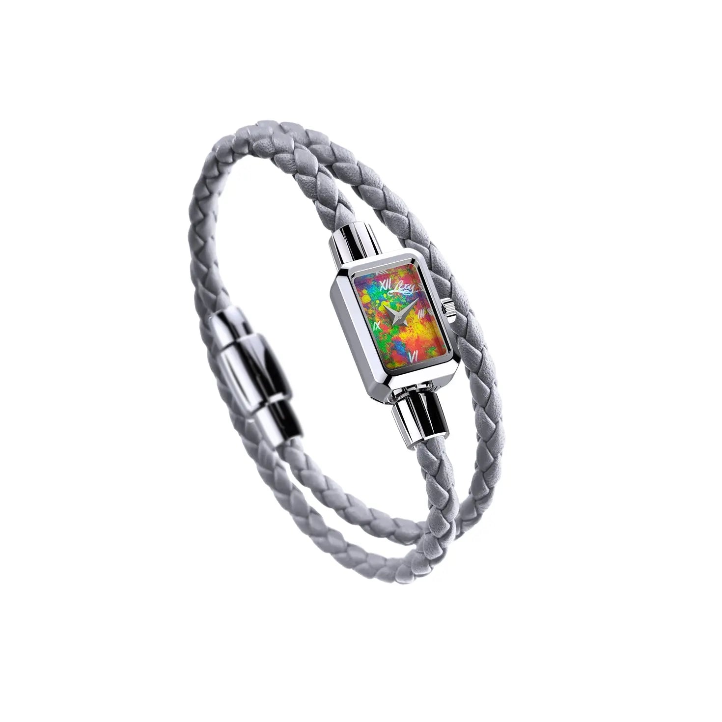 Coffret Princess / Gris Montre et Bracelet - Bijou interchangeable