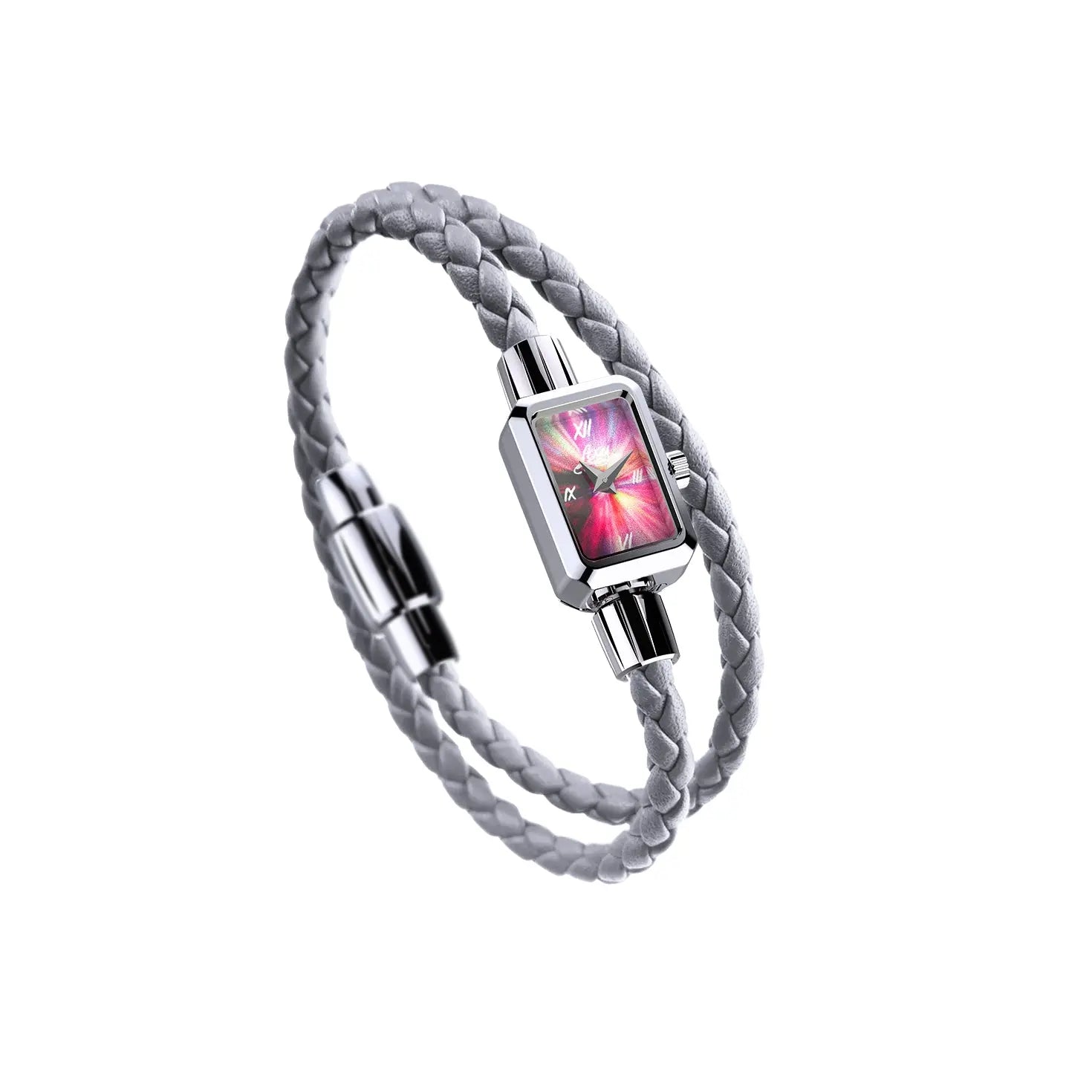 Coffret Princess / Gris Montre et Bracelet - Bijou interchangeable