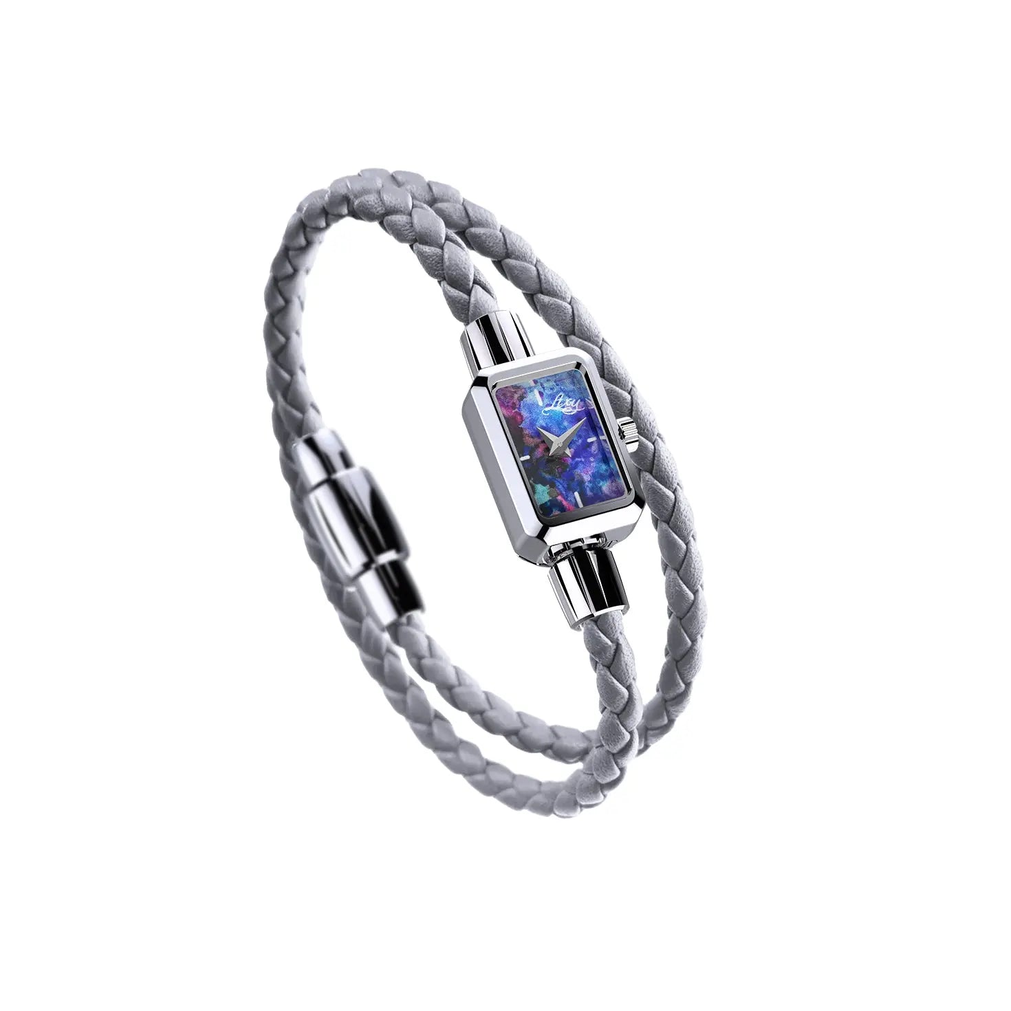 Coffret Princess / Gris Montre et Bracelet - Bijou interchangeable
