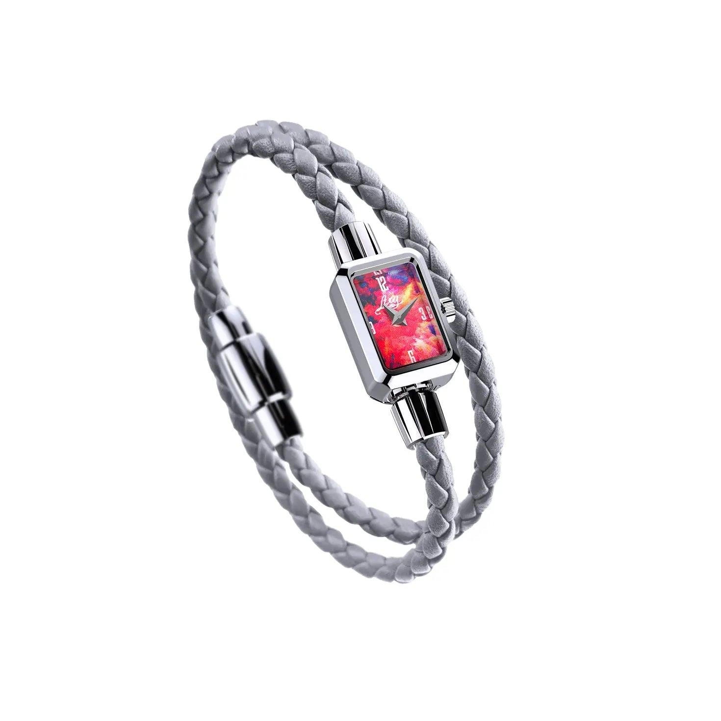 Coffret Princess / Gris Montre et Bracelet - Bijou interchangeable