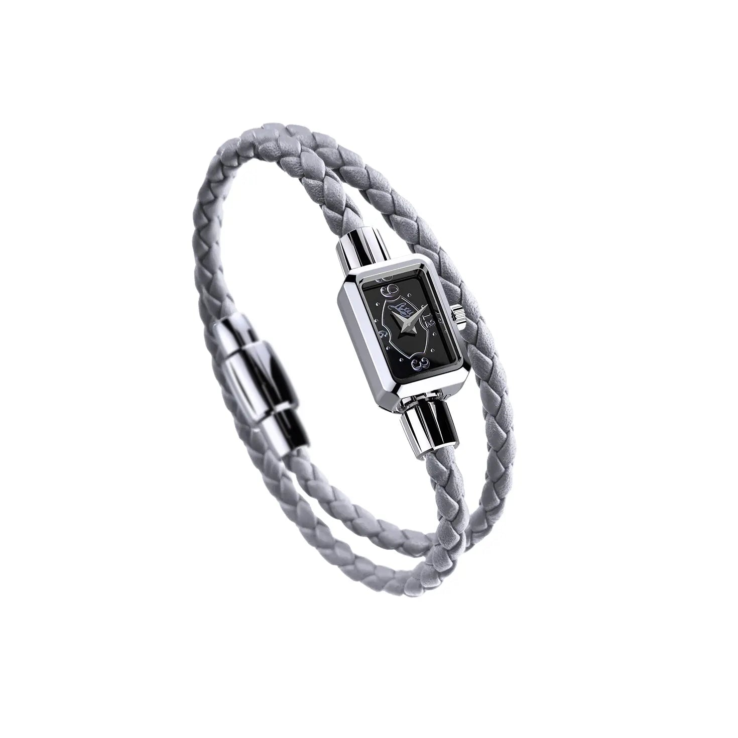 Coffret Princess / Gris Montre et Bracelet - Bijou interchangeable