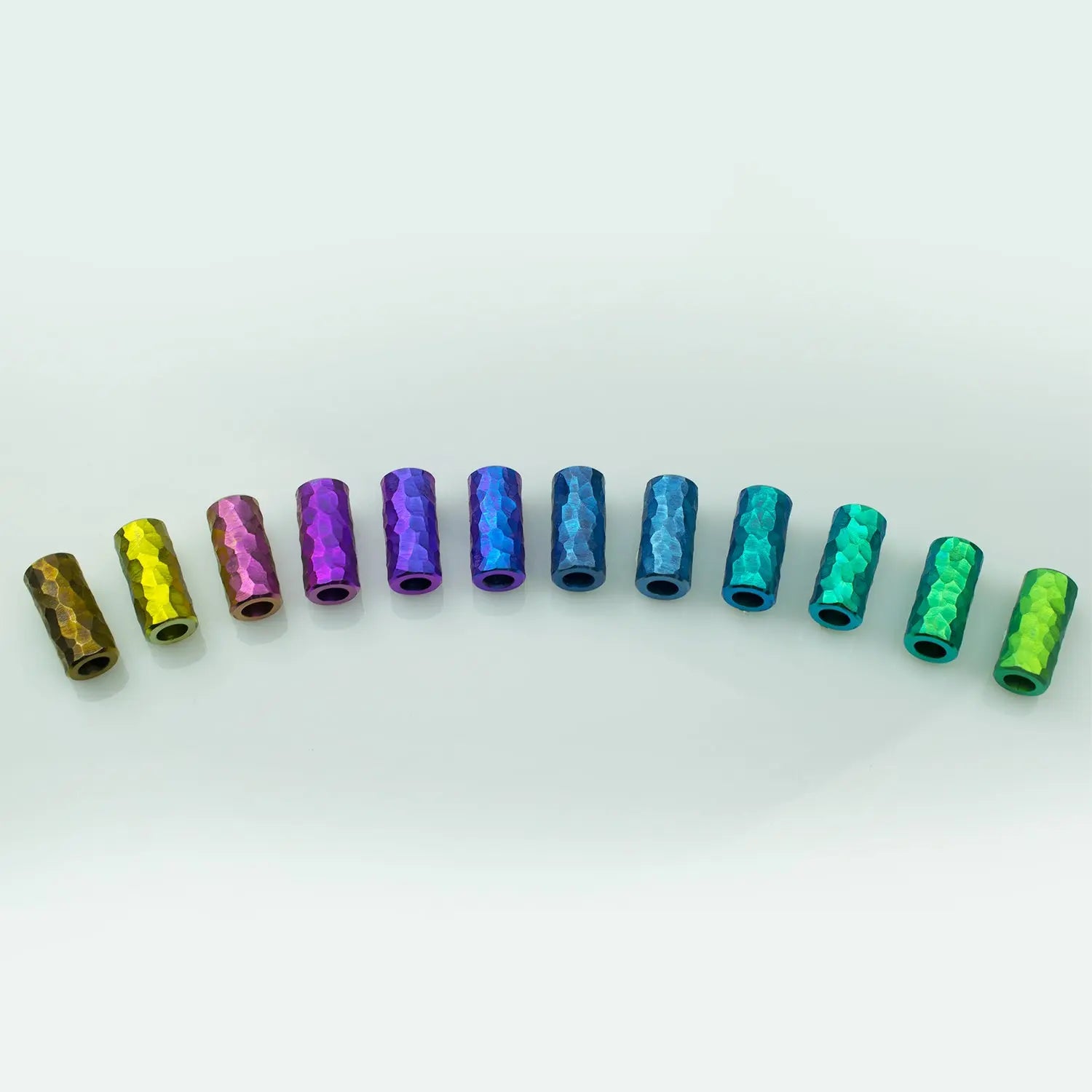Perles Titanes Martelées - Perle interchangeable