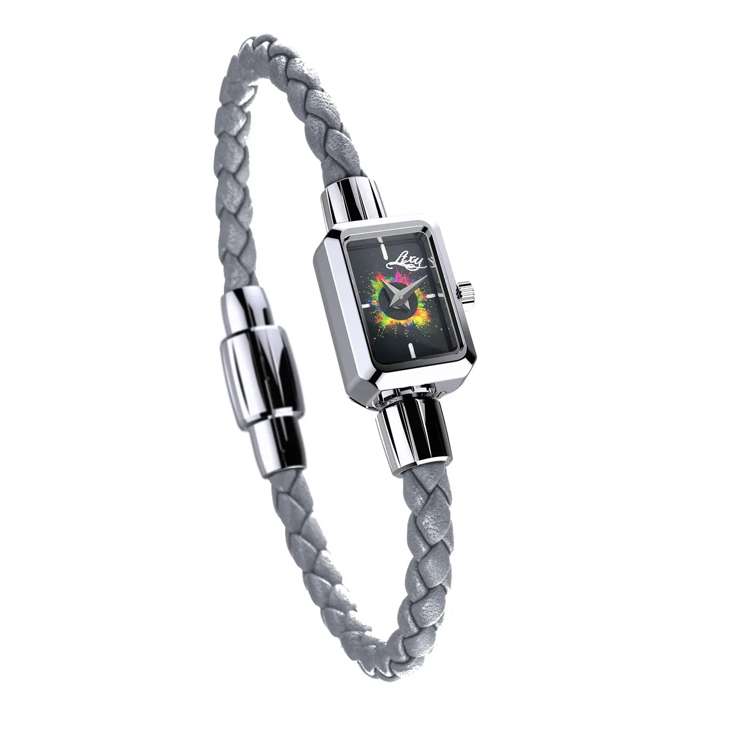 Coffret Princess / Gris Montre et Bracelet - Bijou interchangeable