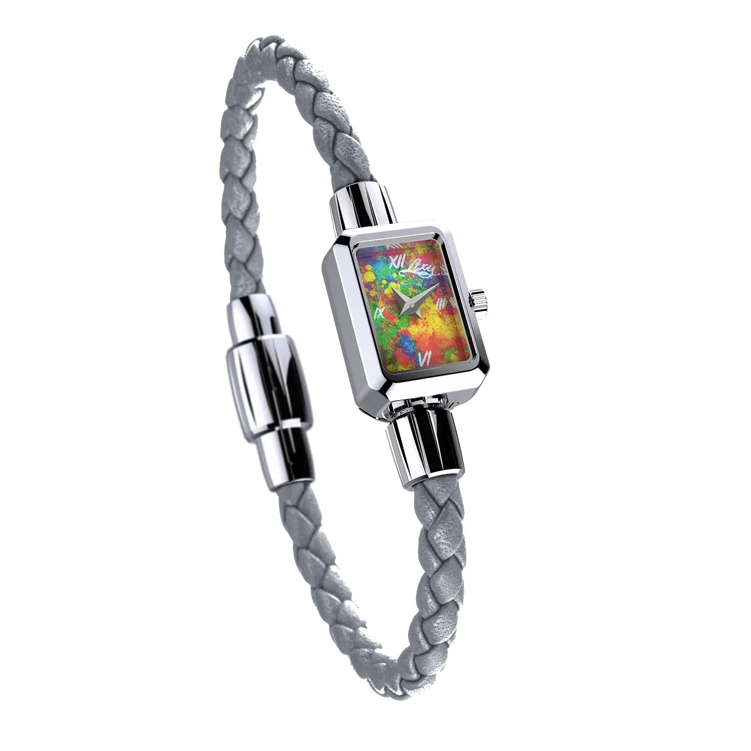 Coffret Princess / Gris Montre et Bracelet - Bijou interchangeable