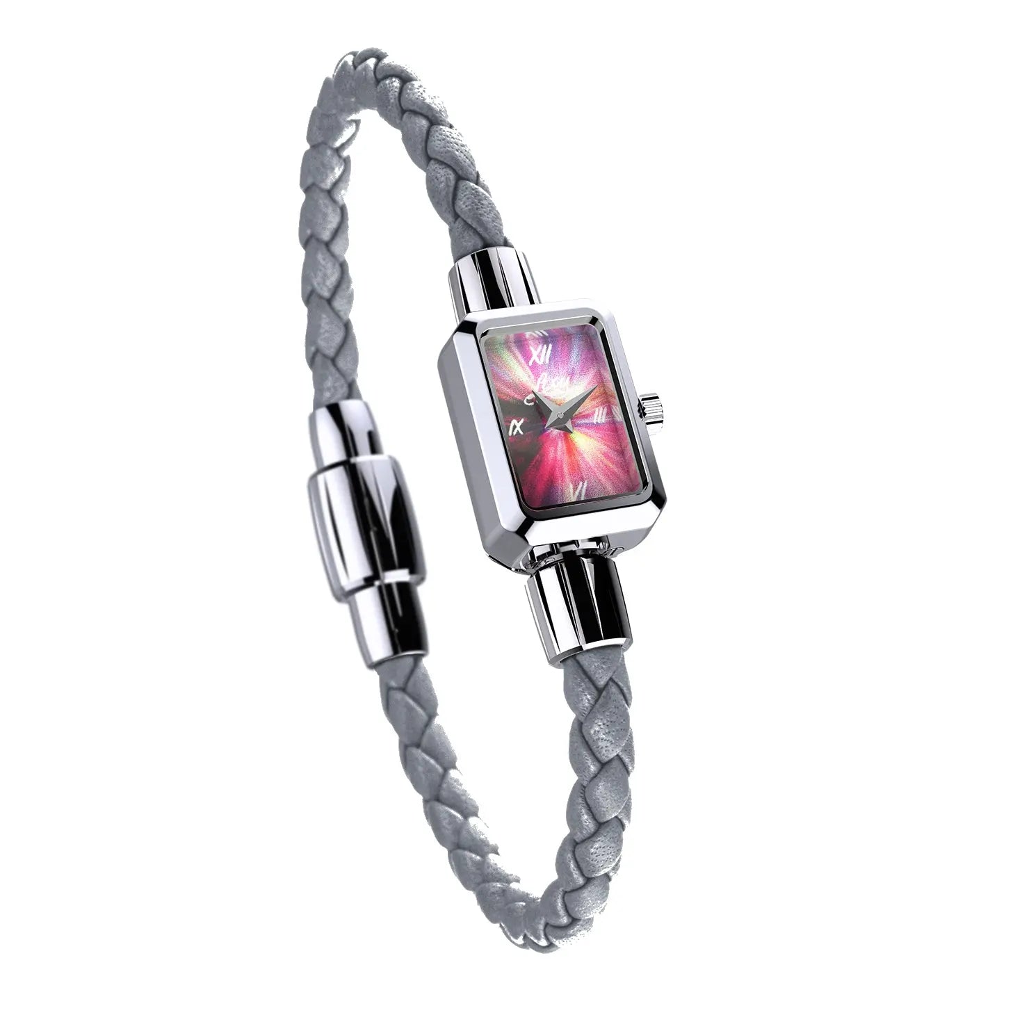Coffret Princess / Gris Montre et Bracelet - Bijou interchangeable