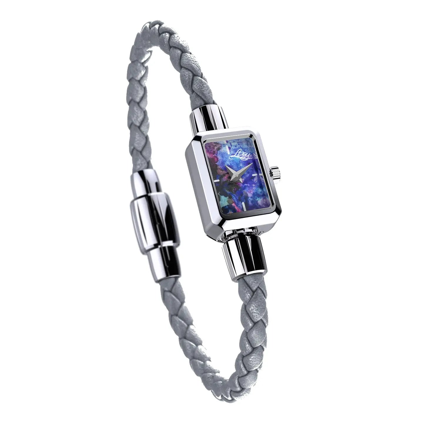 Coffret Princess / Gris Montre et Bracelet - Bijou interchangeable