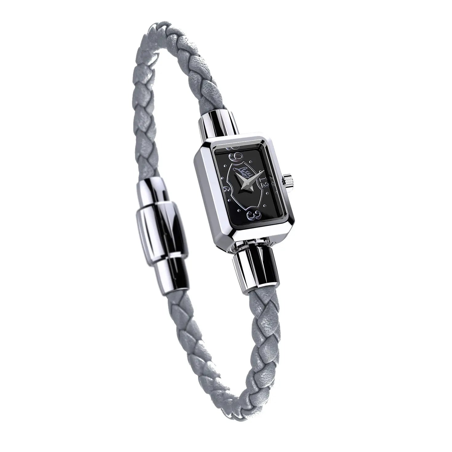 Coffret Princess / Gris Montre et Bracelet - Bijou interchangeable