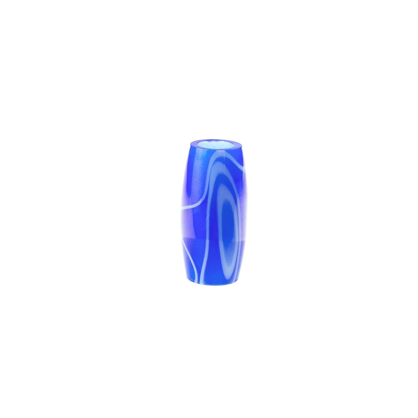 Perles Acryliques Bleu/Blanche