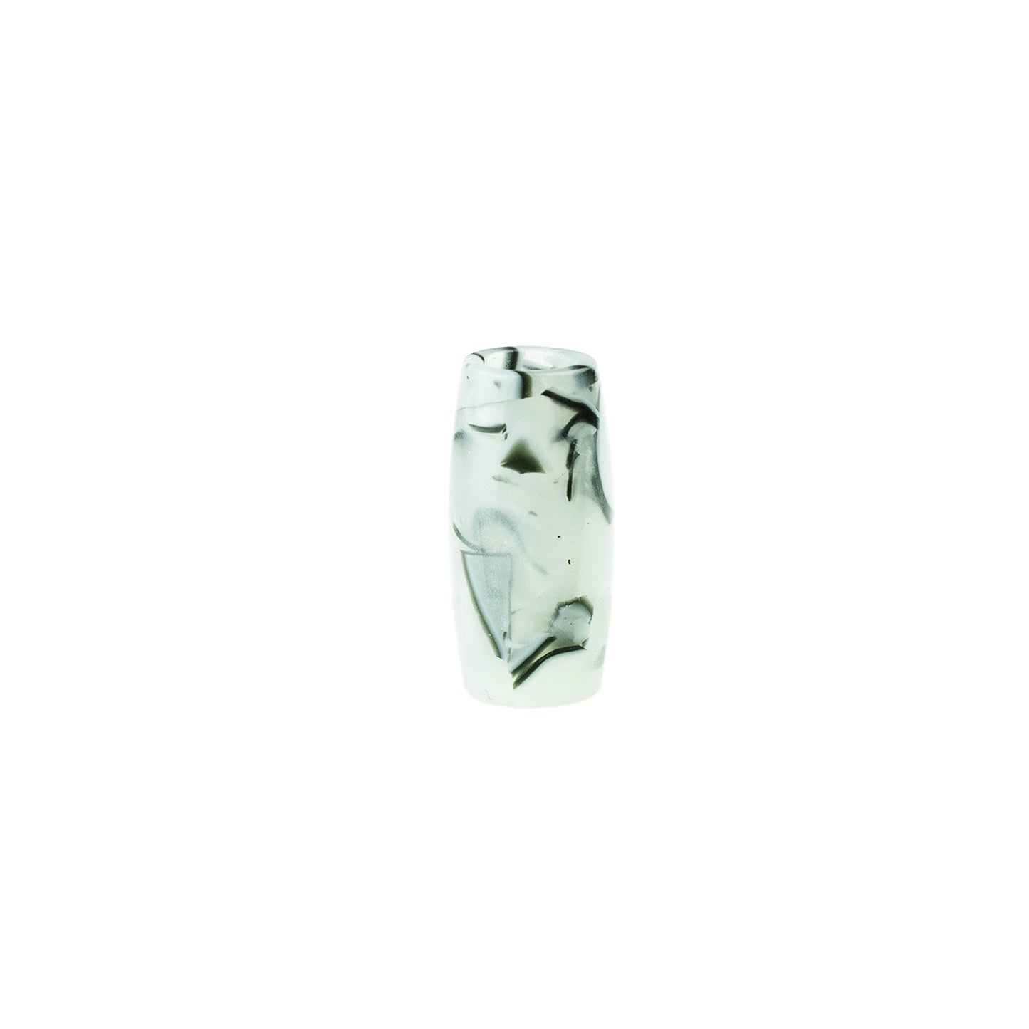 Perles Acryliques Gris/Noir