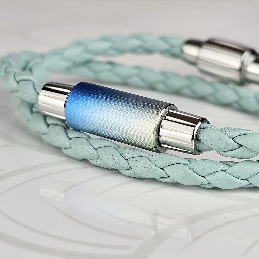 Coffret ❄️💫 Bleu Boréal 🤍💙 - bijou interchangeable