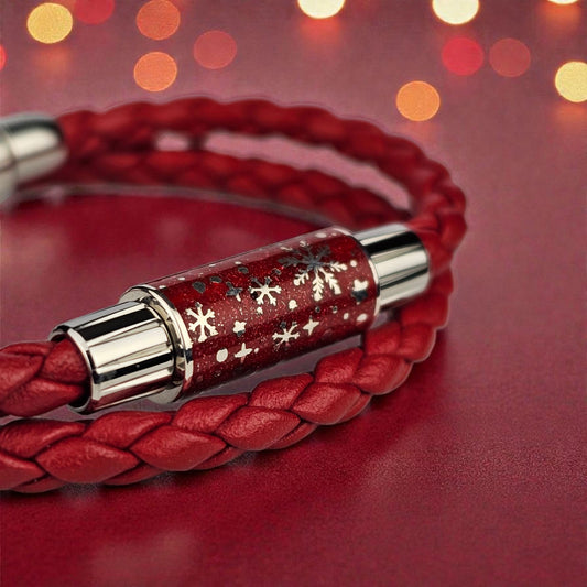 Perles Légende d’Hiver - argent émaillé & éclats scintillants ❄️✨