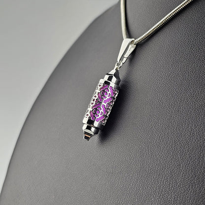 Coffret Pendentif & Perles Silhouette d'Argent