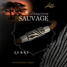 Perle Interchangeable - 🦓 PERLE ZÈBRE | Collection Sauvage
