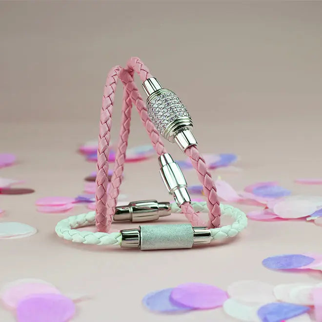 Coffret Printemps ÉDITION LIMITÉE Rose/Blanc - Bijou interchangeable